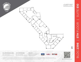 2398 E Camelback Rd, Phoenix, AZ en alquiler Plano de la planta- Imagen 1 de 2