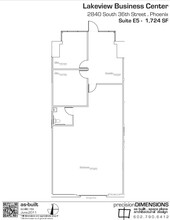 3001 S 35th St, Phoenix, AZ en alquiler Plano de la planta- Imagen 1 de 5