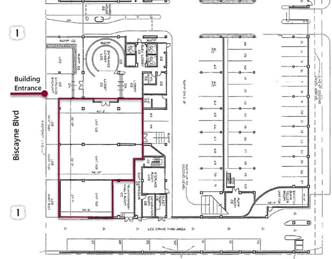 4770 Biscayne Blvd, Miami, FL 33137 - Unidad 130,140 & 150 - - Plano de la planta - Image 1 of 10