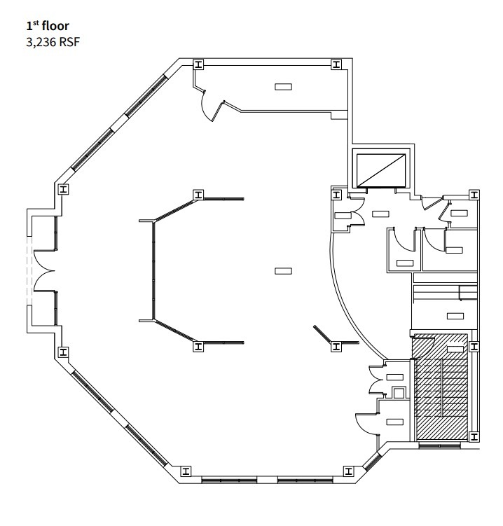 1661-1663 Prince St, Alexandria, VA en alquiler Plano de la planta- Imagen 1 de 1