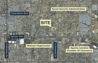 288/264 N Ironwood Dr, Apache Junction, AZ - VISTA AÉREA  vista de mapa