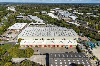 Rutherford Rd, Basingstoke, HAM - Aérea  vista de mapa