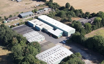 The Way, Royston, HRT - AÉREA  vista de mapa