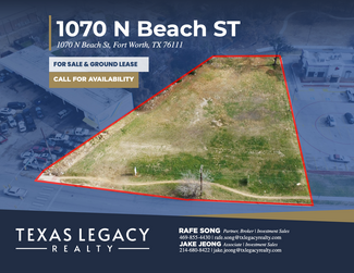 Más detalles para 1070 Beach st, Fort Worth, TX - Terrenos en venta