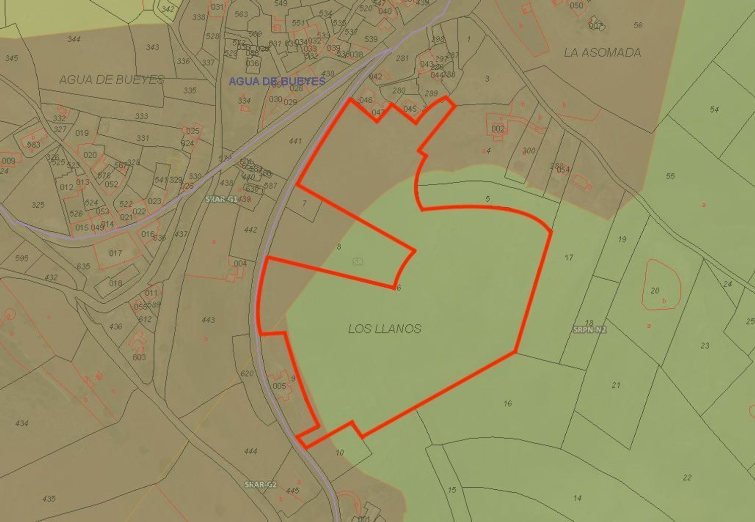 Diseminado Lugar, 5, Antigua, Las Palmas en venta Plano del sitio- Imagen 1 de 8