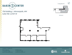 733 Marquette Ave, Minneapolis, MN en alquiler Plano de la planta- Imagen 1 de 1