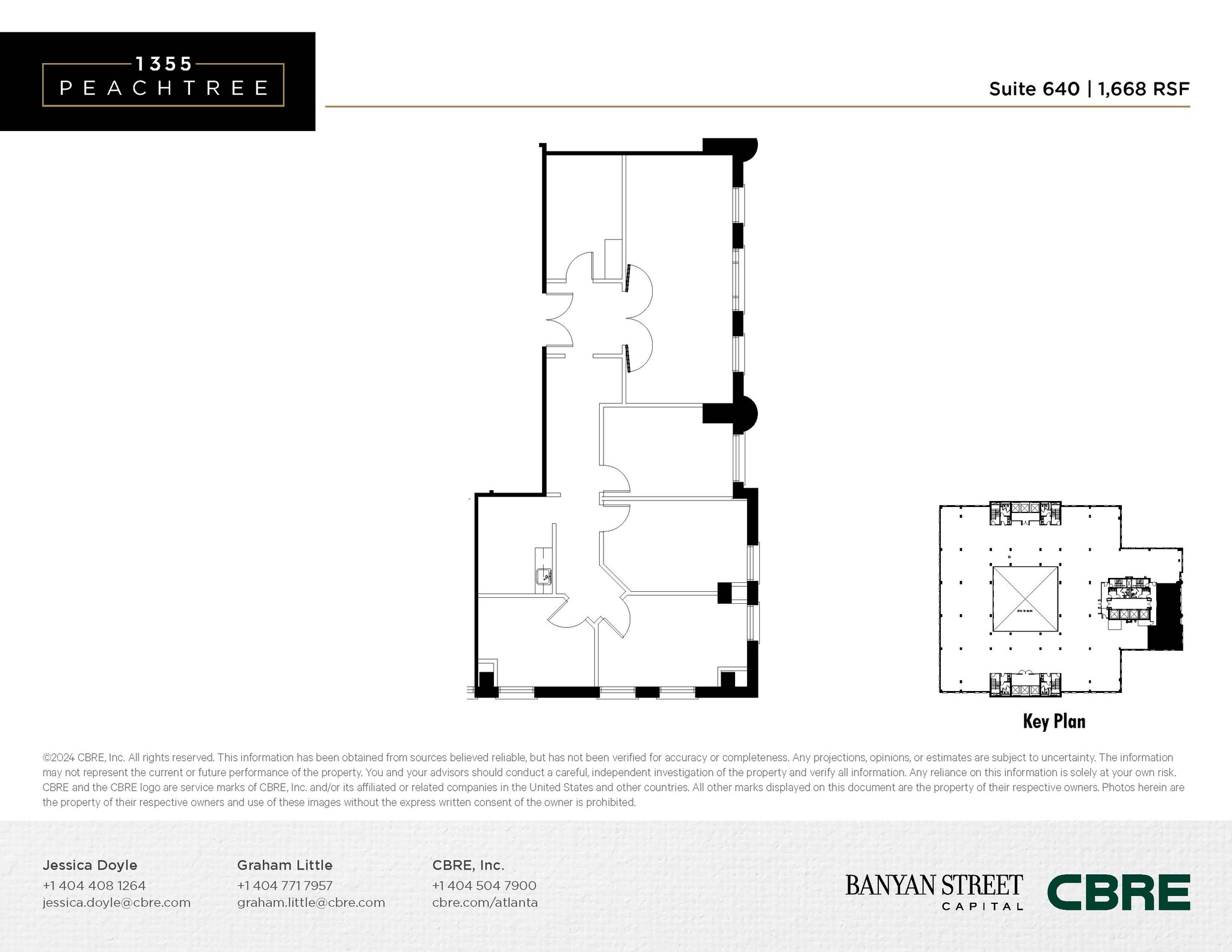 1355 Peachtree St NE, Atlanta, GA en alquiler Plano de la planta- Imagen 1 de 1