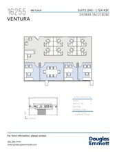 16255 Ventura Blvd, Encino, CA en alquiler Plano de la planta- Imagen 1 de 1