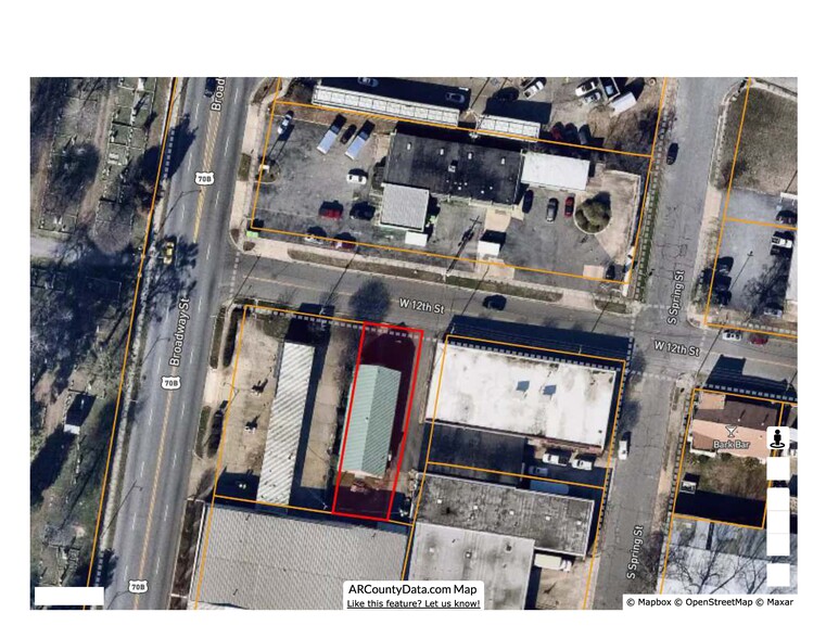 415 W 12th St, Little Rock, AR en venta - Foto del edificio - Imagen 2 de 3