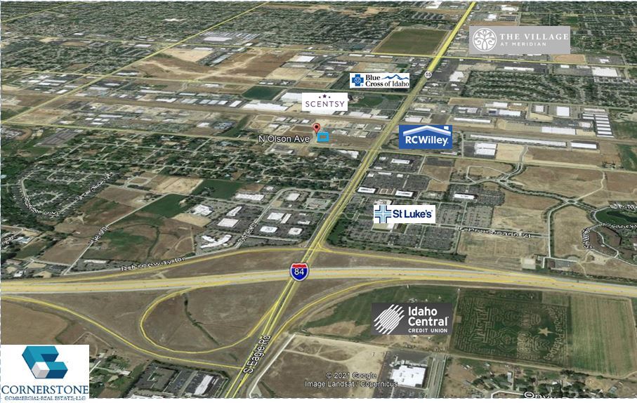 TBD N Olson Ave, Meridian, ID en venta Vista aérea- Imagen 1 de 3