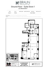 225 Broadway, New York, NY en alquiler Plano de la planta- Imagen 2 de 3