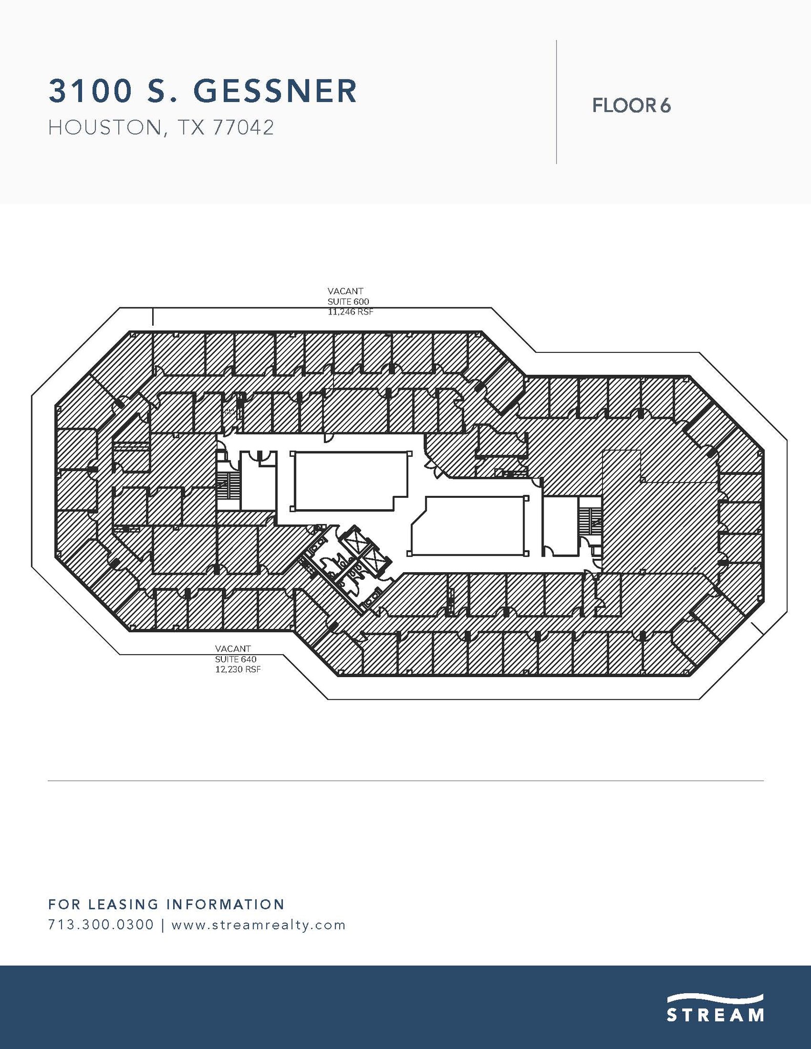 3100 S Gessner Rd, Houston, TX en venta Plano de la planta- Imagen 1 de 1