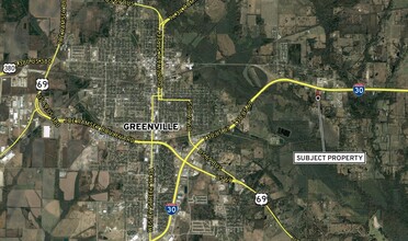 1909 Interstate Highway 30, Greenville, TX - vista aérea  vista de mapa