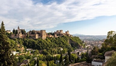 Calle Santo Sepulcro del Sacromonte, Granada, GRA - Aérea  vista de mapa - Image1