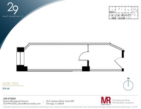 29 E Madison St, Chicago, IL en alquiler Plano de la planta- Imagen 1 de 1