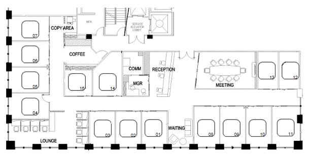 700 Louisiana St, Houston, TX en alquiler Plano de la planta- Imagen 1 de 7