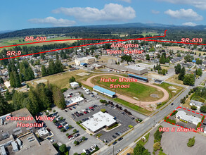 902 E Maple St, Arlington, WA - VISTA AÉREA  vista de mapa - Image1