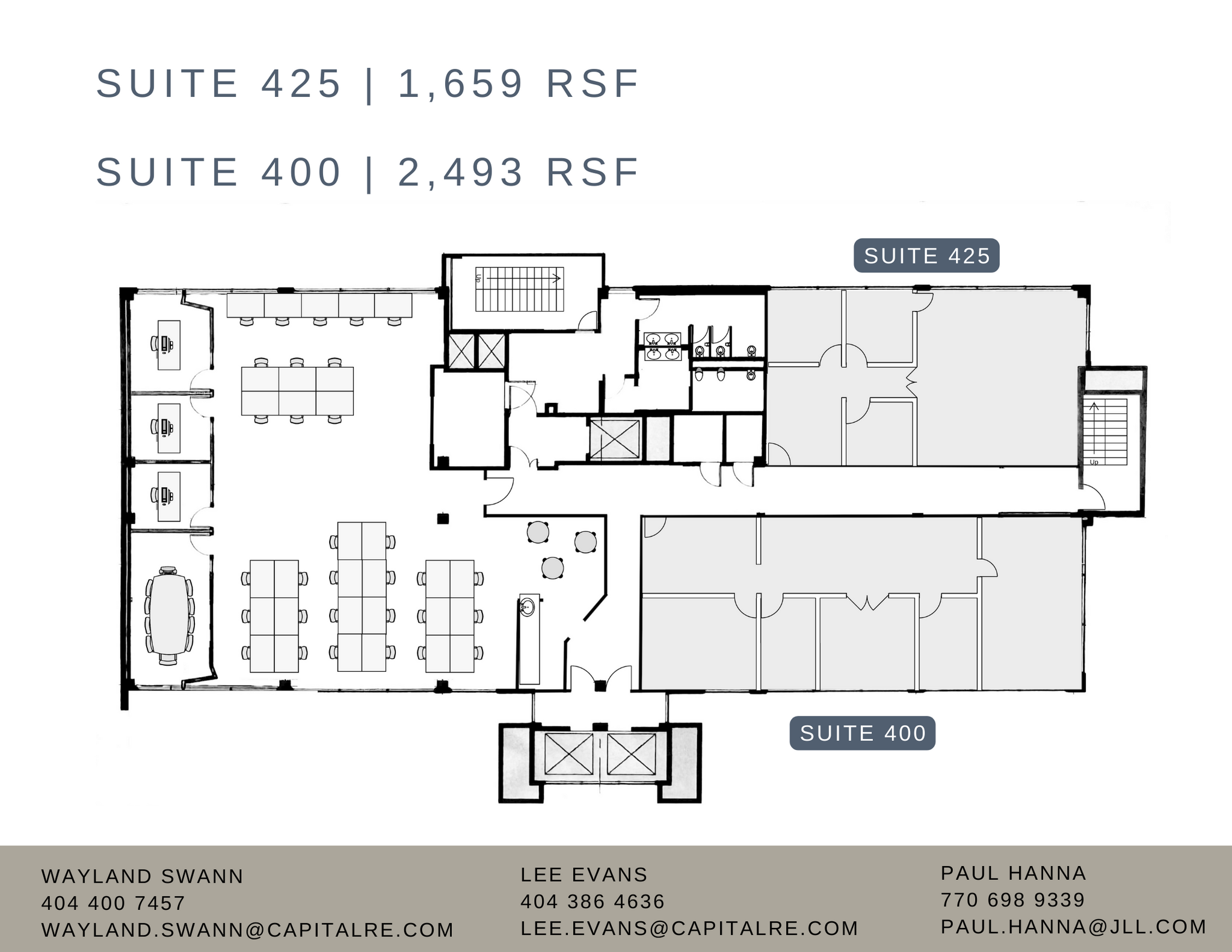 255 E Paces Ferry Rd NE, Atlanta, GA en alquiler Plano de la planta- Imagen 1 de 2