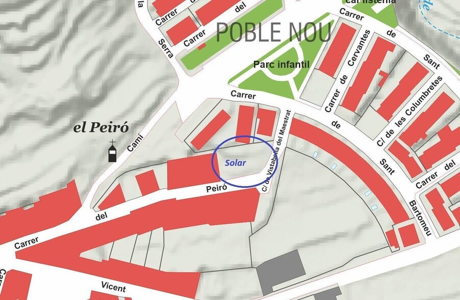 Carrer Peiró, 39, Borriol, Castellón en venta - Plano de la planta - Imagen 2 de 8