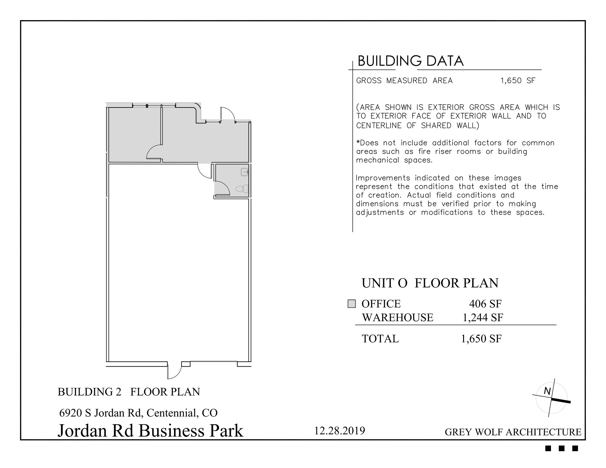 6920 S Jordan Rd, Englewood, CO en alquiler Plano del sitio- Imagen 1 de 1