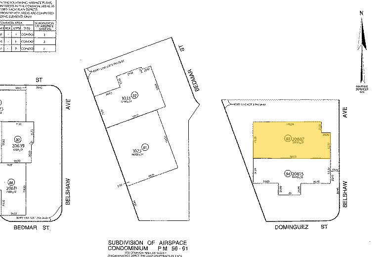 20807 Belshaw Ave, Carson, CA en venta - Plano de solar - Imagen 2 de 5