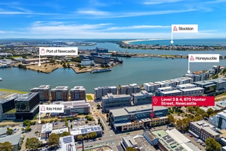 670 Hunter St, Newcastle, NSW - Aérea  vista de mapa - Image1