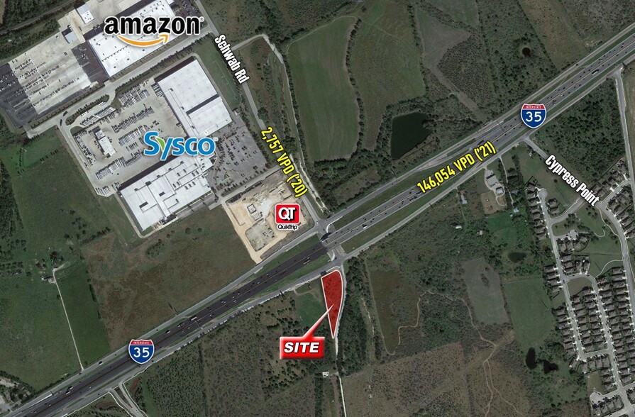 SWC of I-35 & Schwab Rd, New Braunfels, TX en venta - Foto del edificio - Imagen 1 de 5