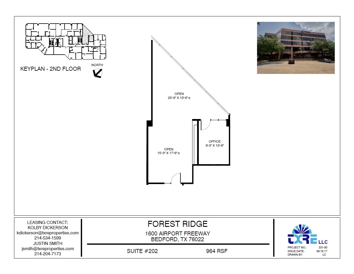 1600 Airport Fwy, Bedford, TX en alquiler Plano de la planta- Imagen 1 de 1