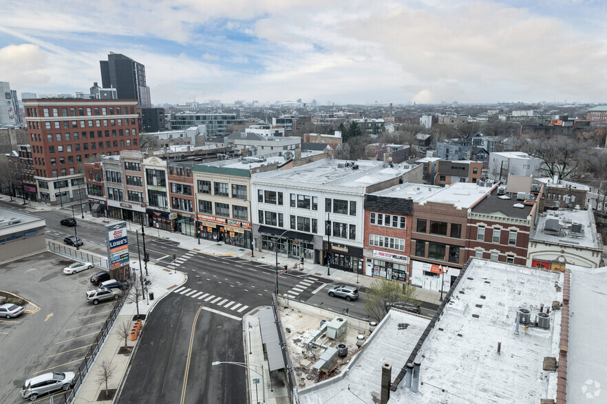 1288 N Hermitage Ave, Chicago, IL en alquiler - Vista aérea - Imagen 3 de 11