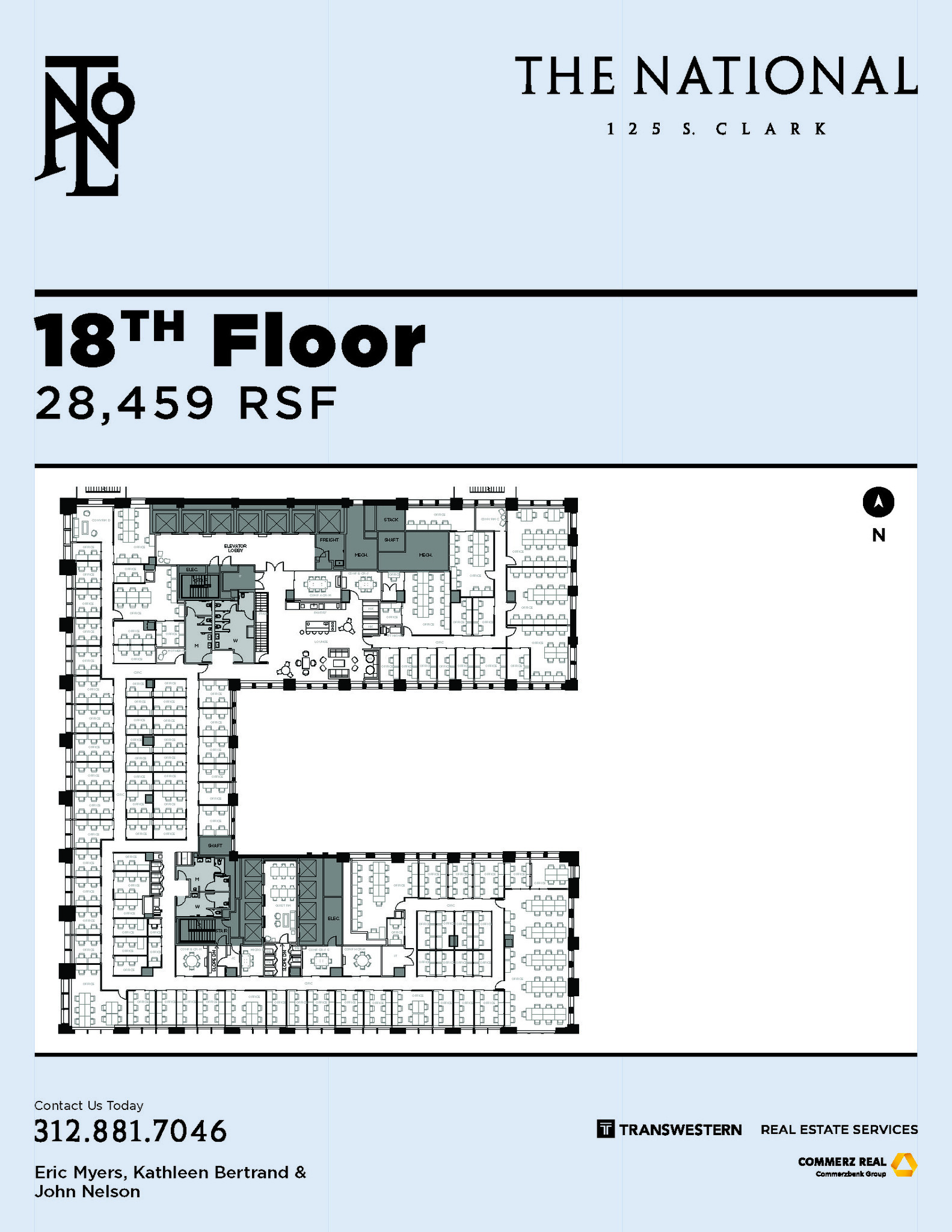 125 S Clark St, Chicago, IL en alquiler Plano de la planta- Imagen 1 de 1