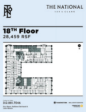 125 S Clark St, Chicago, IL en alquiler Plano de la planta- Imagen 1 de 1