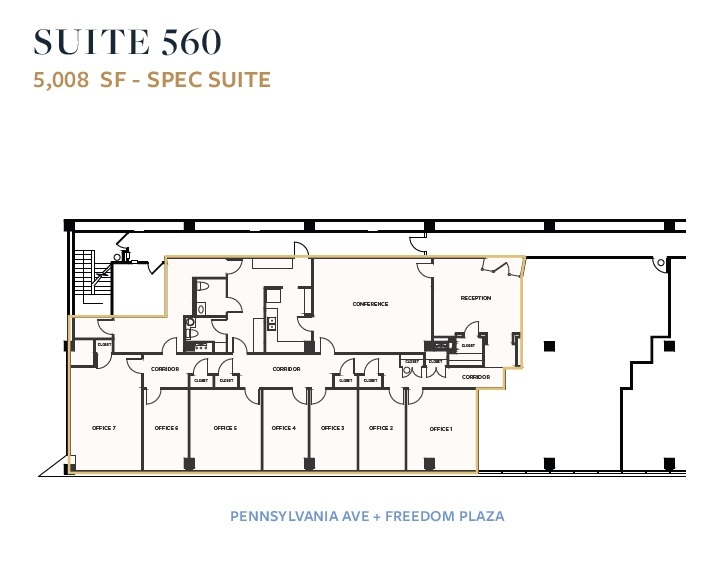 1331 Pennsylvania Ave NW, Washington, DC en alquiler Plano de la planta- Imagen 1 de 2