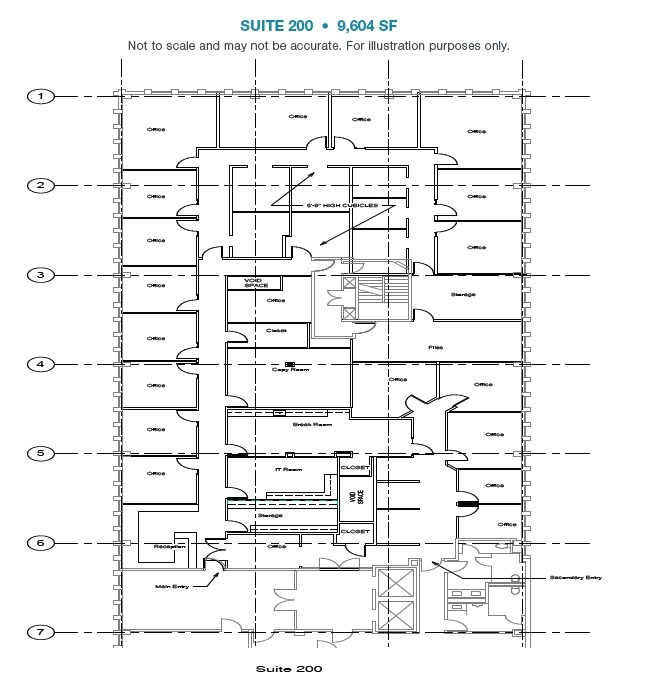 16542 Ventura Blvd, Encino, CA en alquiler Plano de la planta- Imagen 1 de 1