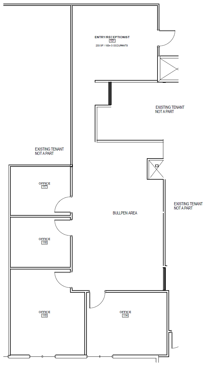 9460-9540 W Flamingo Rd, Las Vegas, NV en alquiler Plano de la planta- Imagen 1 de 1