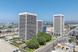 11100 Santa Monica Blvd, Los Angeles, CA - vista aérea  vista de mapa