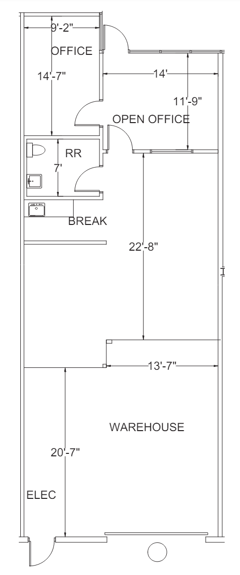 2154 W Northwest Hwy, Dallas, TX en alquiler Plano de la planta- Imagen 1 de 1