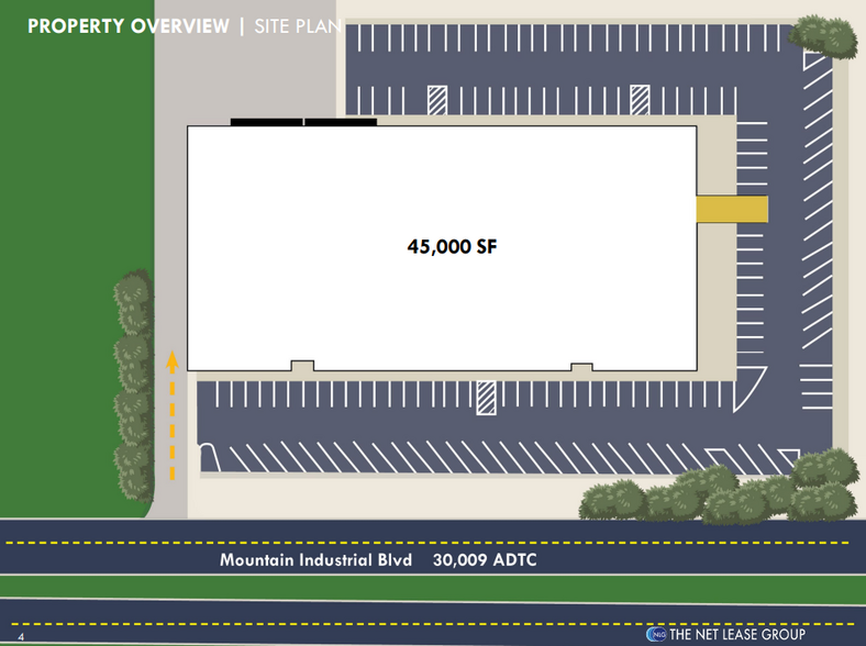 2558 Mountain Industrial Blvd, Tucker, GA en venta - Plano del sitio - Imagen 2 de 9