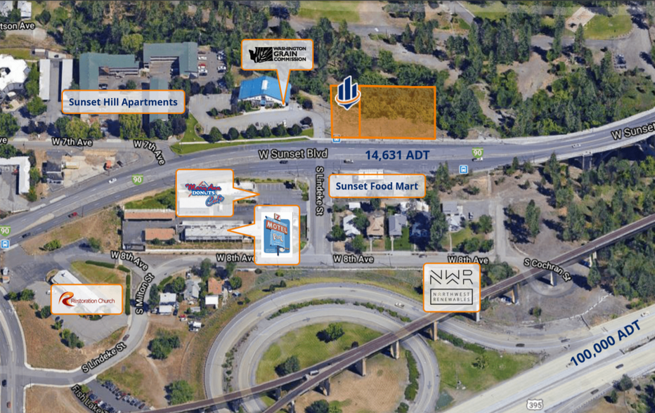 2620 & 2630 W Sunset Boulevard, Spokane, WA en venta - Foto del edificio - Imagen 3 de 3