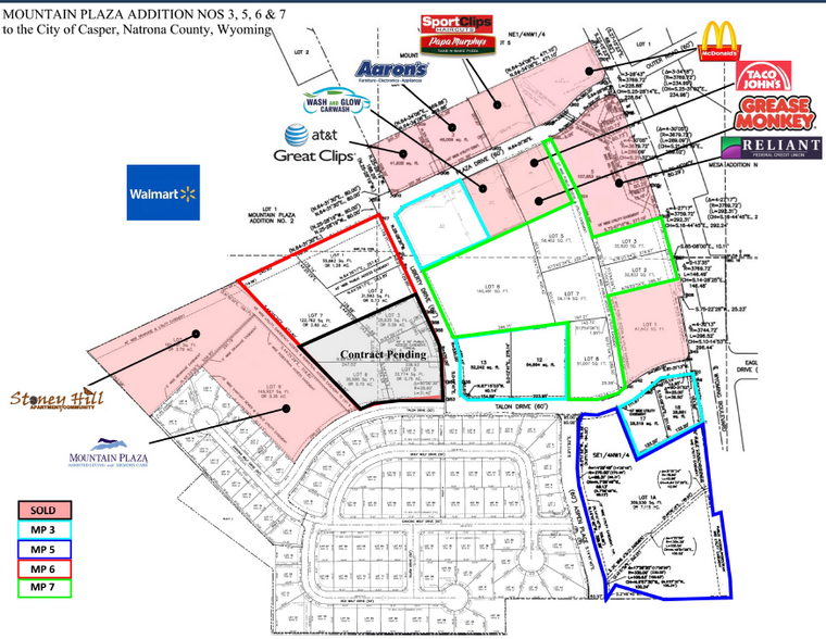 4025 Talon, Casper, WY en venta - Plano de solar - Imagen 1 de 4