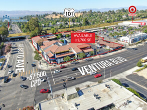 20833-20861 Ventura Blvd, Woodland Hills, CA - VISTA AÉREA  vista de mapa - Image1