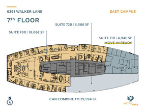 6361 Walker Ln, Alexandria, VA en alquiler Plano de la planta- Imagen 1 de 4