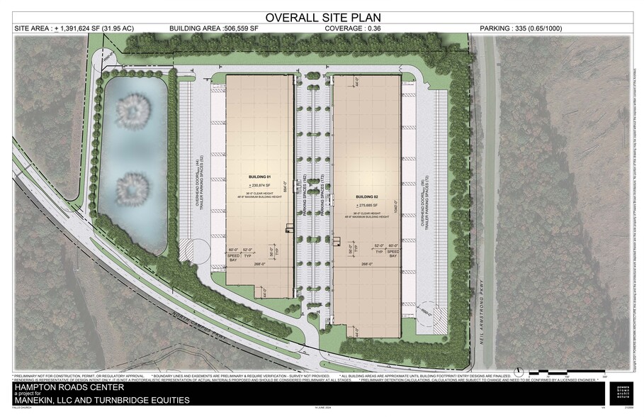 1012 North Campus Pky, Hampton, VA en alquiler - Plano del sitio - Imagen 2 de 2