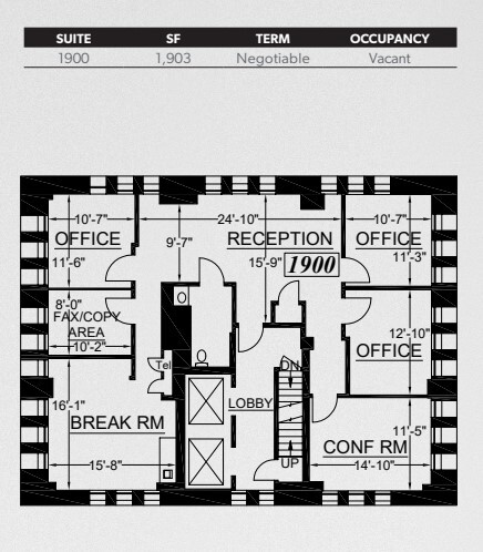 409 13th St, Oakland, CA en alquiler Plano de la planta- Imagen 1 de 1