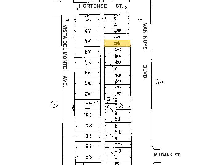 4545 Van Nuys Blvd, Sherman Oaks, CA en venta - Plano de solar - Imagen 2 de 9