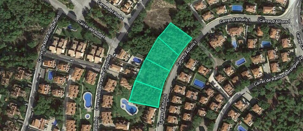 Terreno en Mont-roig del Camp, Tarragona en venta - Vista aérea - Imagen 1 de 1