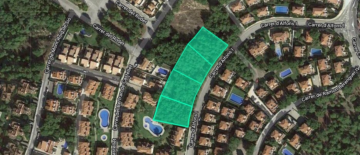 Terreno en Mont-roig del Camp, Tarragona en venta Vista aérea- Imagen 1 de 2