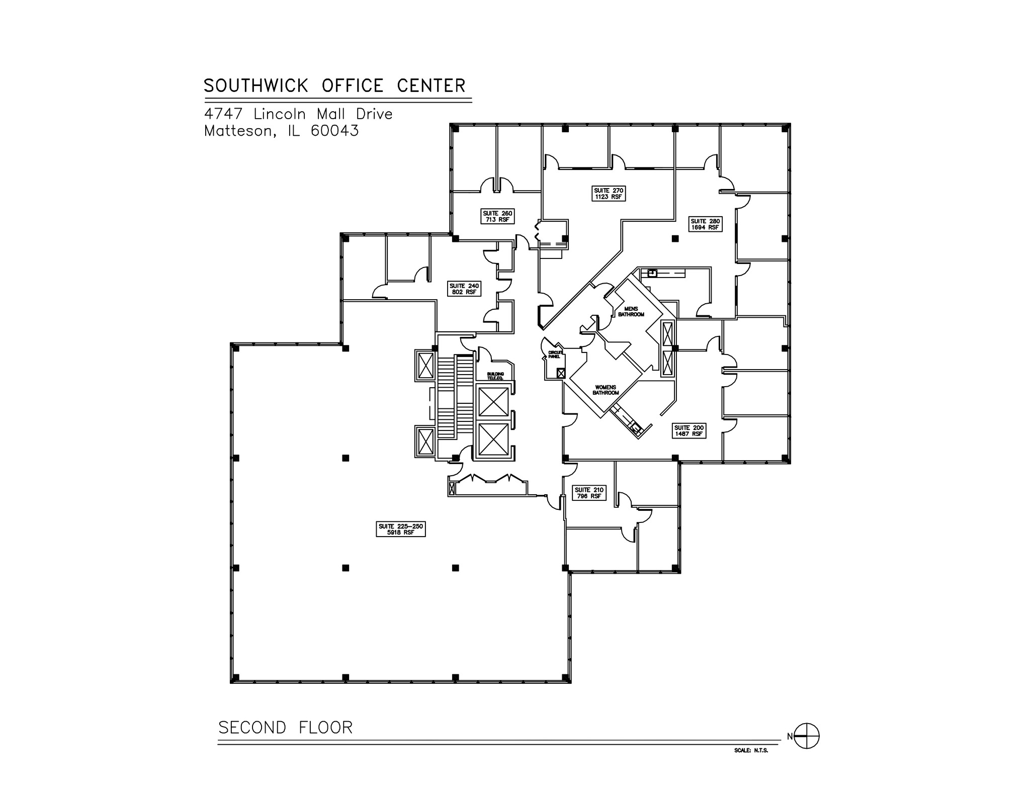 4747 Lincoln Mall Dr, Matteson, IL en alquiler Plano del sitio- Imagen 1 de 15