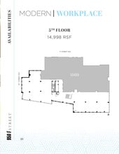 950 F St NW, Washington, DC en alquiler Plano de la planta- Imagen 1 de 1