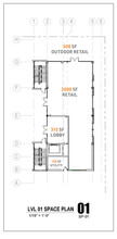 802 Church St, Orlando, FL en alquiler Plano de la planta- Imagen 2 de 2