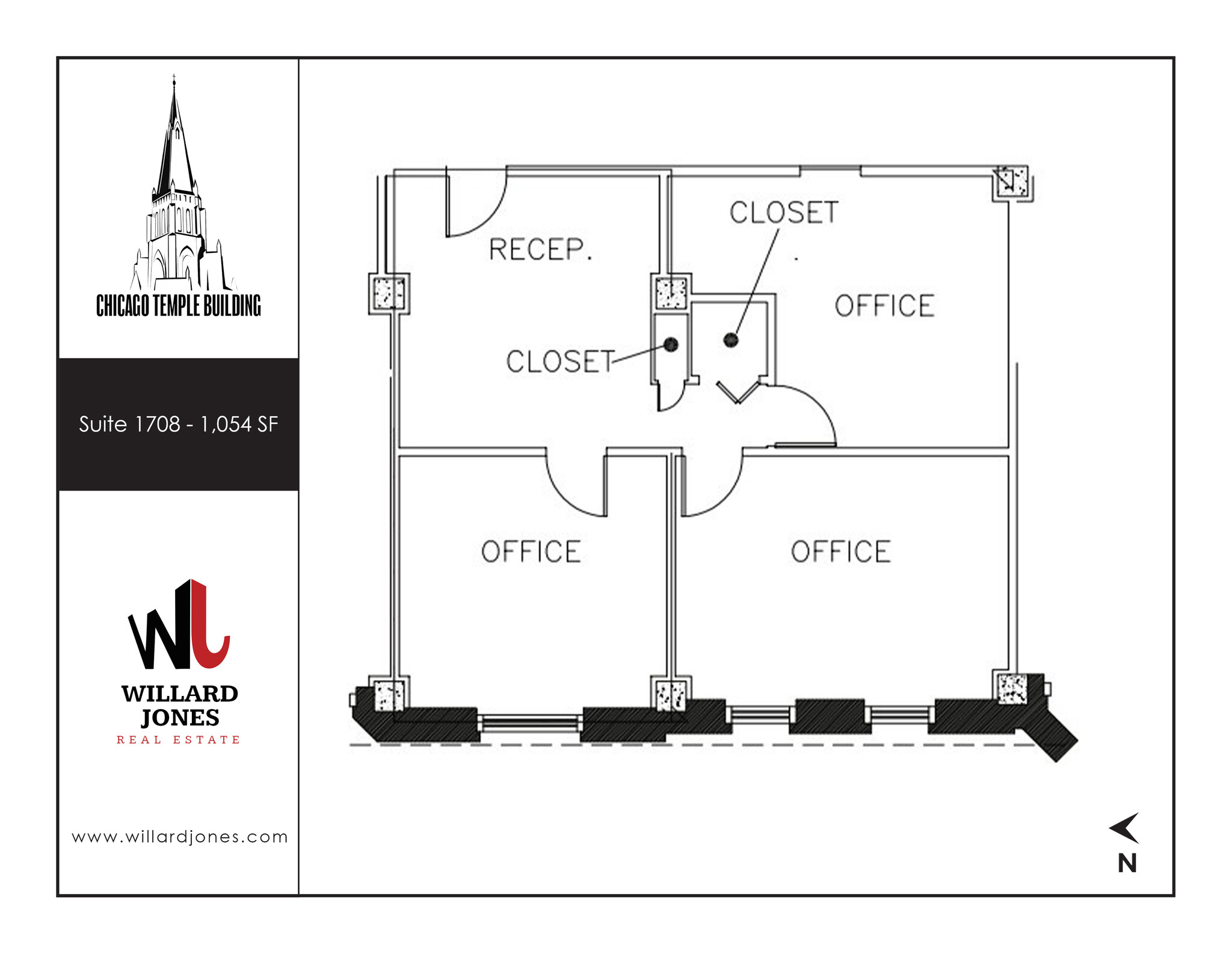 77 W Washington St, Chicago, IL en alquiler Plano de la planta- Imagen 1 de 1